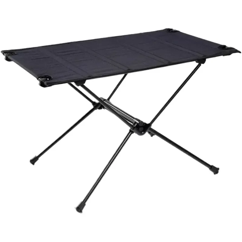 Ultra-Light Aluminum Alloy Tactical Folding Table Portable Cloth Table for Outdoor Camping Picnic Gold