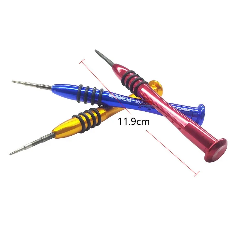 BAKU Professional Precision Screwdrivers Set 6 in 1 Mlulti Screw Driver for iPhone Samsung Mobile Phone Repair Tool Kit