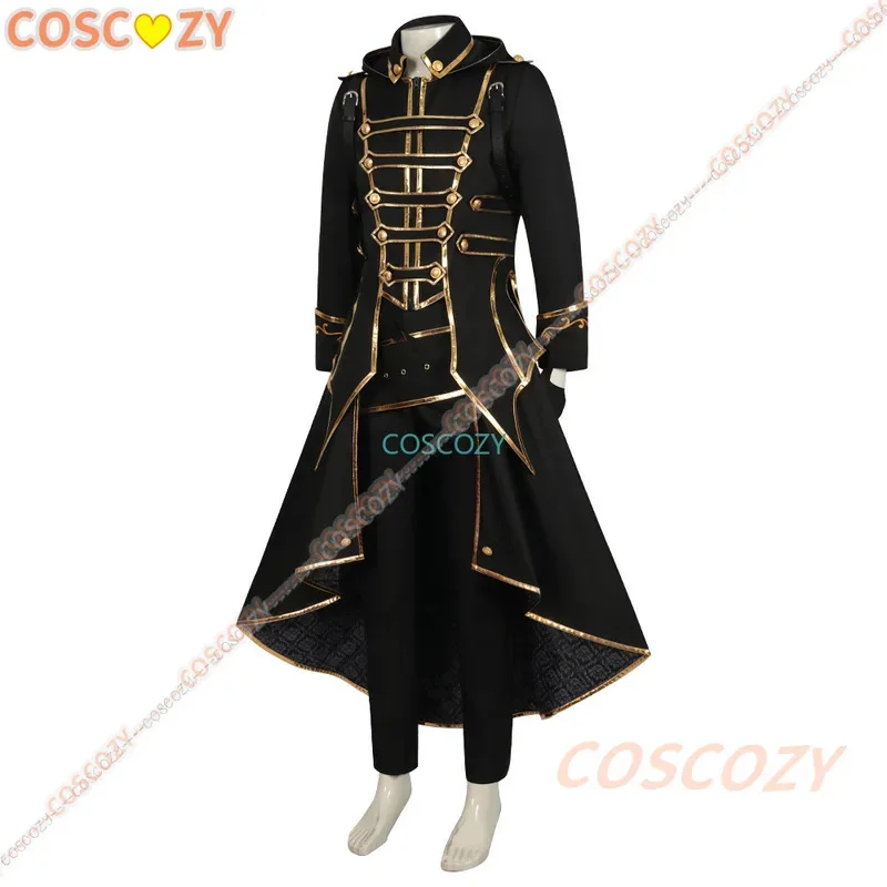 Kostium Yiyi Yoichi 2025 Strój Diabła Demon Isagi Czarny Mundur Spodnie Zegar Rękawiczki Rogi Anime Blue Lock Cosplay Cos