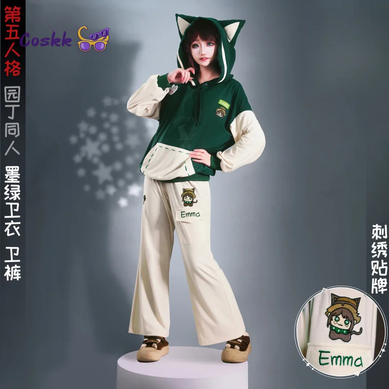 

Identity V‌ Game Emma Woods Cosplay Costume Cute Sweatshirt Set Uniform Halloween Carnival Party Play Role Clothes Cloting New‌