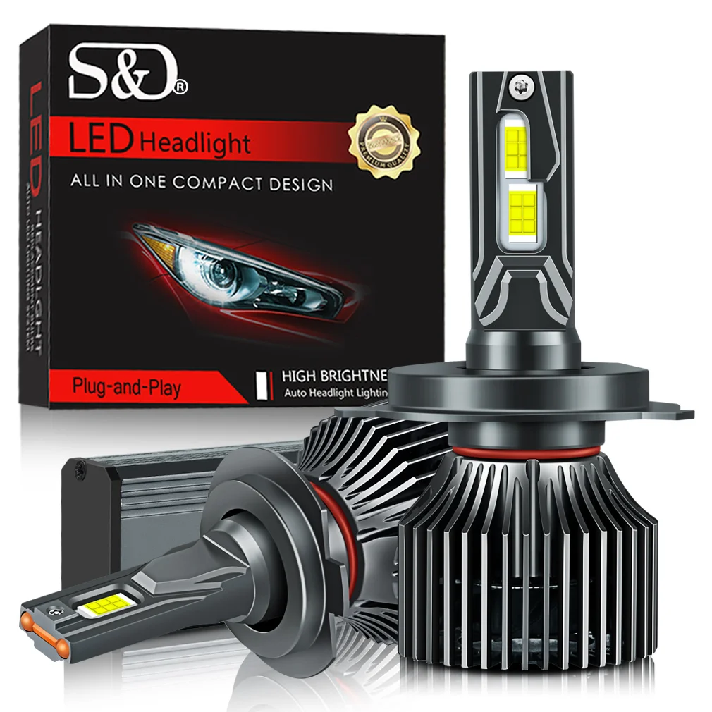 

2Pcs 120W H7 Led Canbus High Power Headlight H1 H4 H8 H11 H16 9005 HB3 9006 HB4 LED Bulb 22000LM Turbo HeadLamps Car Fog Lights