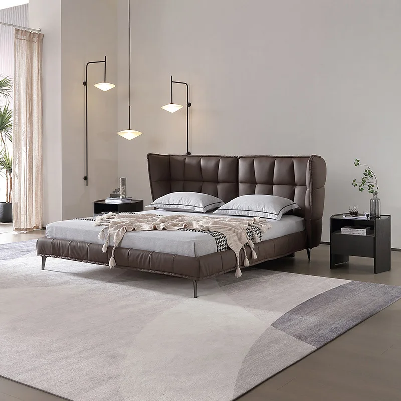 Colchón híbrido de diseño moderno en una caja de espuma, colchón de resortes con bolsillo en espiral envuelto individualmente 2025