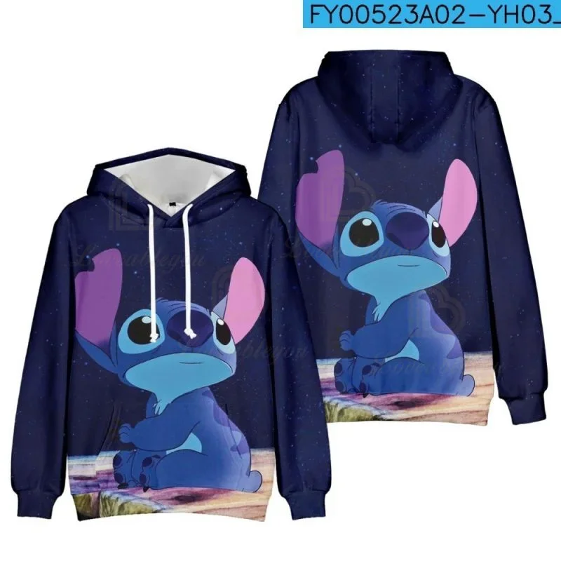 Hip Hop Hoodies Dis Stitch 3d Hoodie Men Women\'s Fashion Hooded Sweatshirt Kids Clothing Jackets Anime Clothes