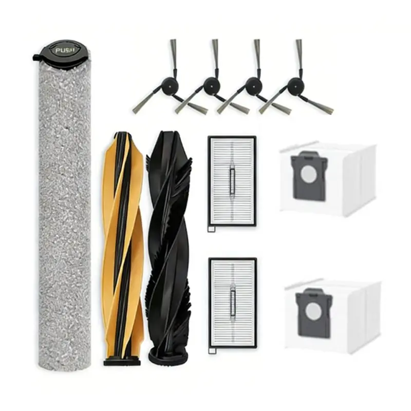 

A23F-11PCS For Dreame MOVA Z60 Ultra Roller Complete Vacuum Cleaner Accessories Main Side Brush Roller Mop Dust Bags Filter
