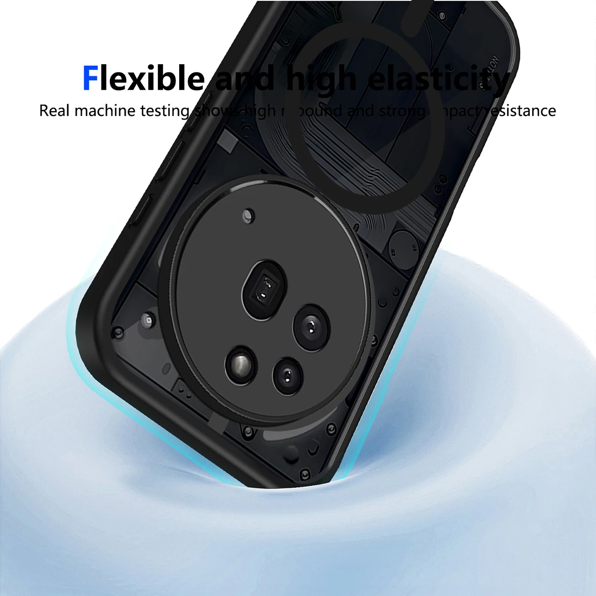 Funda magnética translúcida ma - Phone Cases Nothing 3A reseña y precio