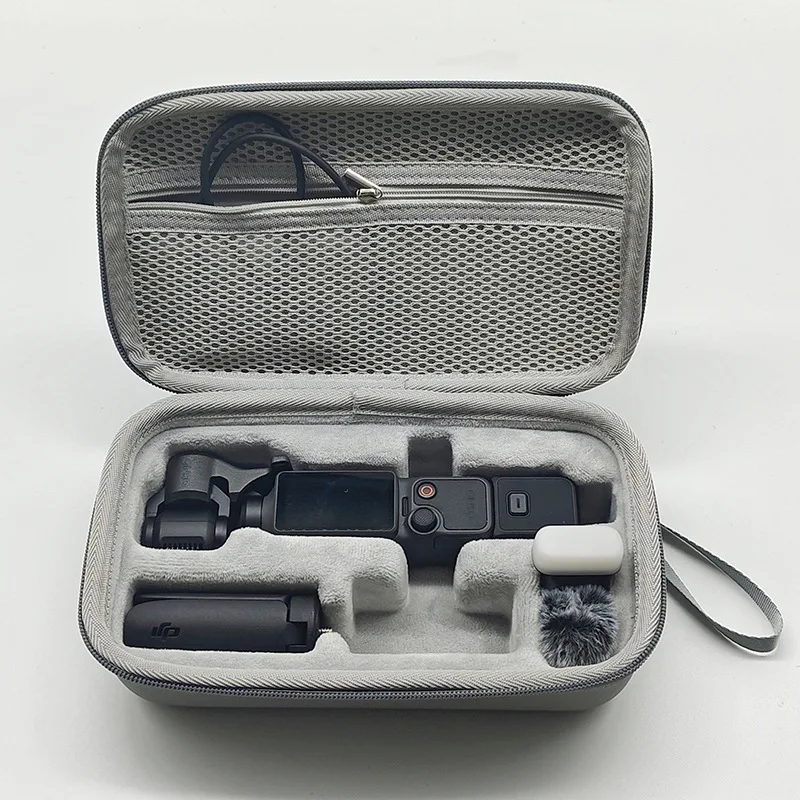 DJI Pocket 4/4Pro All-In-One Machine Flannel Portable Hard Shell Storage Bag - Protective Storage Box for Portable Devices
