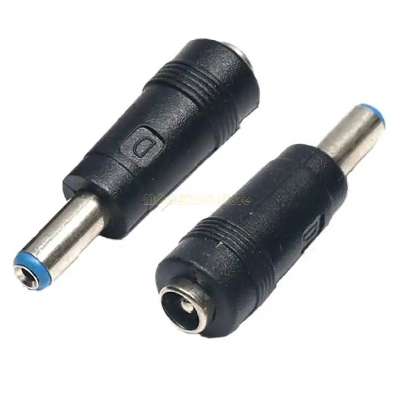 F62C 5.5mmx2.1mm Female to Male Connectors Charging 5.5x2.5mm/5.5x2.1mm Adapter
