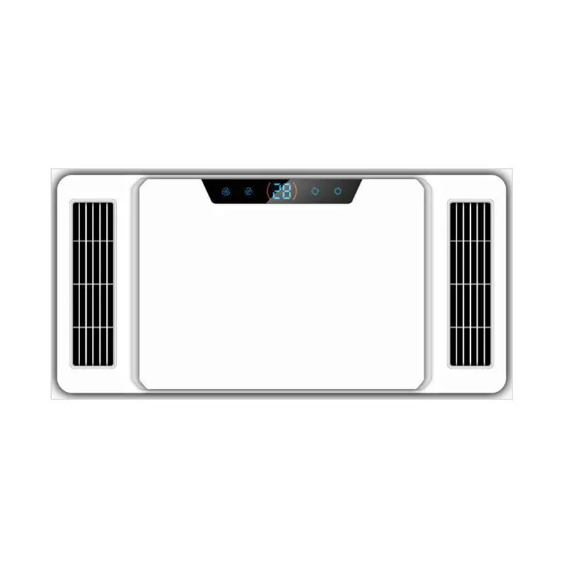 Three-core air heating bathroom multi-functional heating integrated ceiling exhaust fan lighting integrated bathroom heater