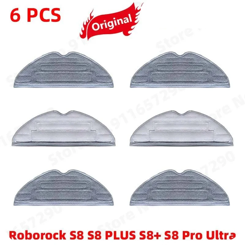 Original-Mopptuch für Roborock S8 S8 Plus S8+ S8 Pro Ultra G20 Ersatzteile Staubsauger Wischtuch Zubehör