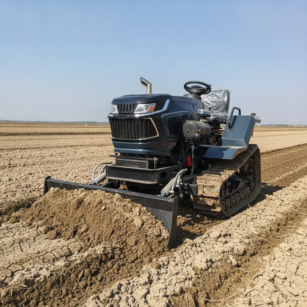 Low Fuel Consumption Crawler Tractor EPA Euro 5 Certified Free Shipping Small Track Agricultural Tractor Farm Working Equipment