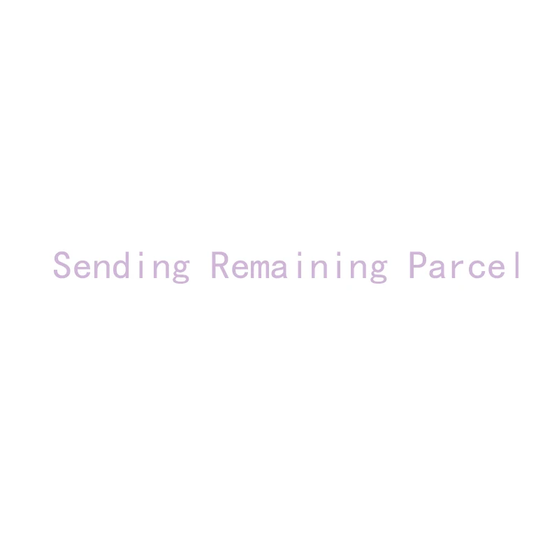 Sending Remaining Parcel - Shipping Cost
