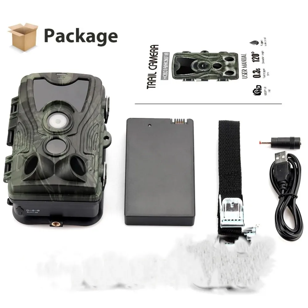 trail camera outdoor setup