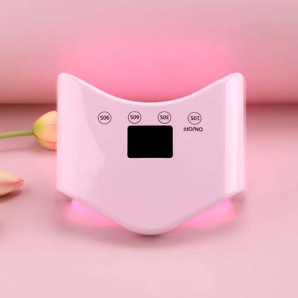 2024 New Design Nail Supplier Mini Portable 48W Cordless Rechargeable Light Led Lamp Cover Whole Hand Professional Nail Lamp