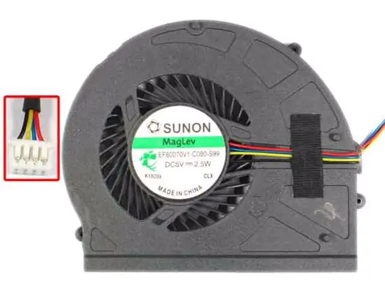 

SUNON EF60070V1-C080-S99 Server Cooling Fan DC 5V 2.5W 4-wire