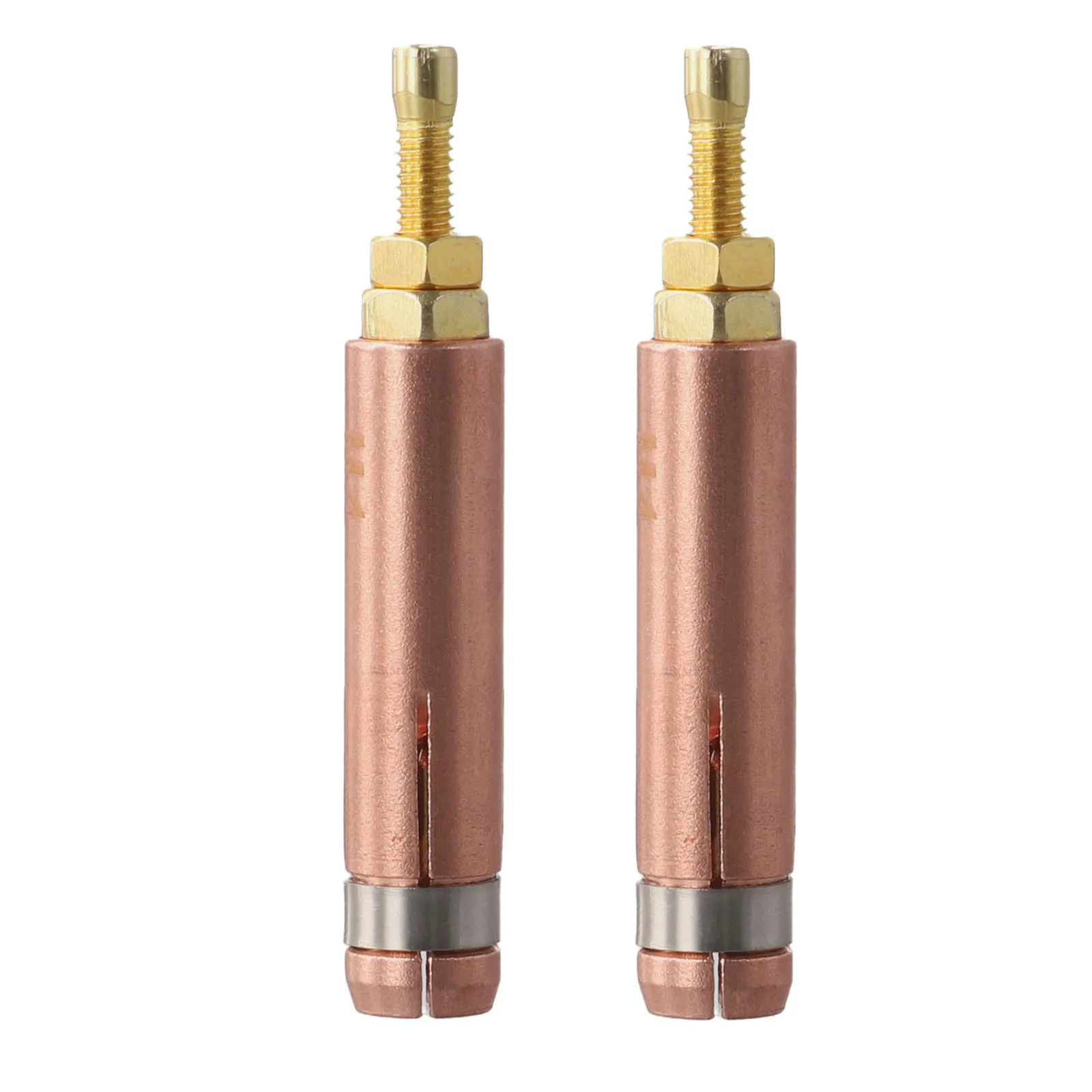 2Pcs Schweißer Spannzange Kupfer Spannzange Für Kondensator Entladung CD Stud Schweißen Taschenlampe Stud Schweißen Maschine Löten Werkzeuge