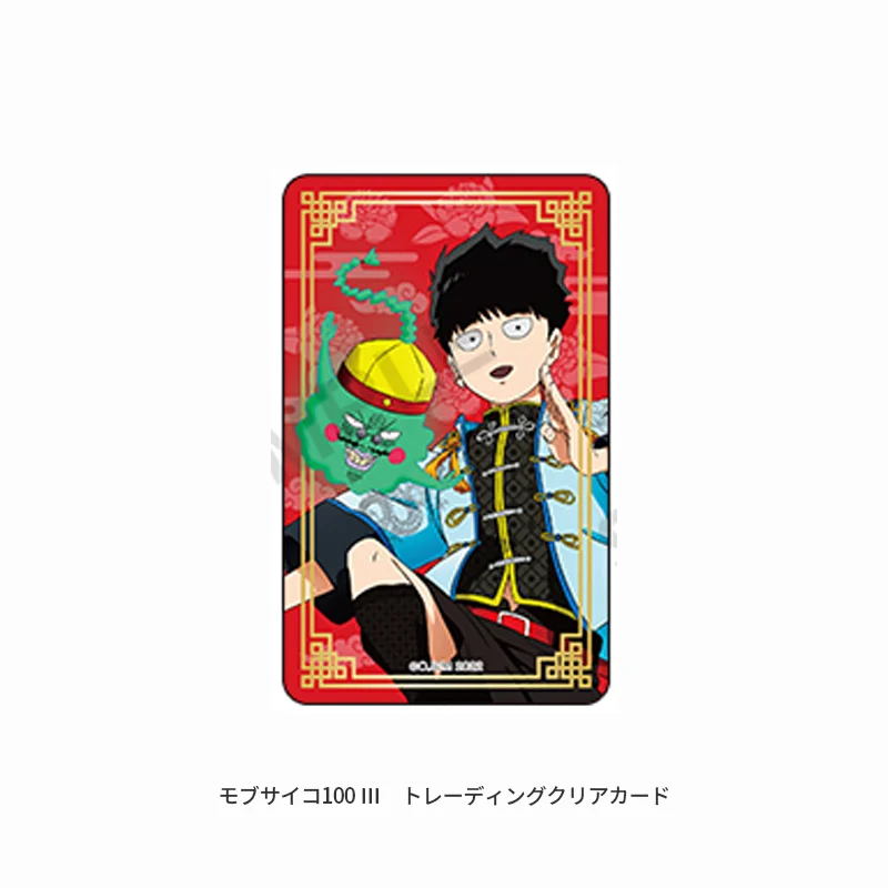 Anime Mobu Saiko Hyaku Kageyama Shigeo Dimple   Reigen Arataka Cosplay Acrylic Transcard Souvenir Ornament Mascot