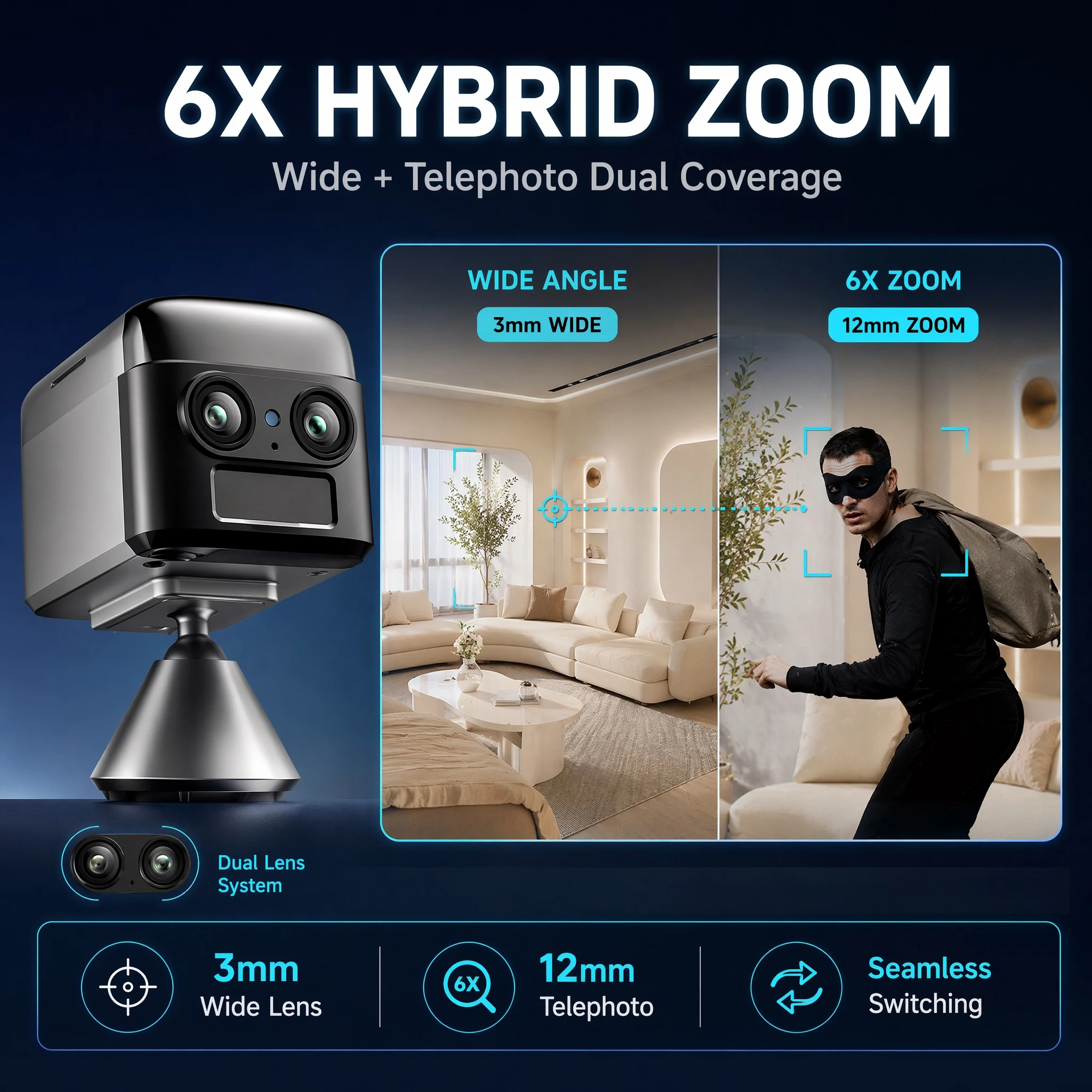 Cámara de Seguridad OKAM PRO W - Smart Home Battery Camera Ezviz reseña y precio
