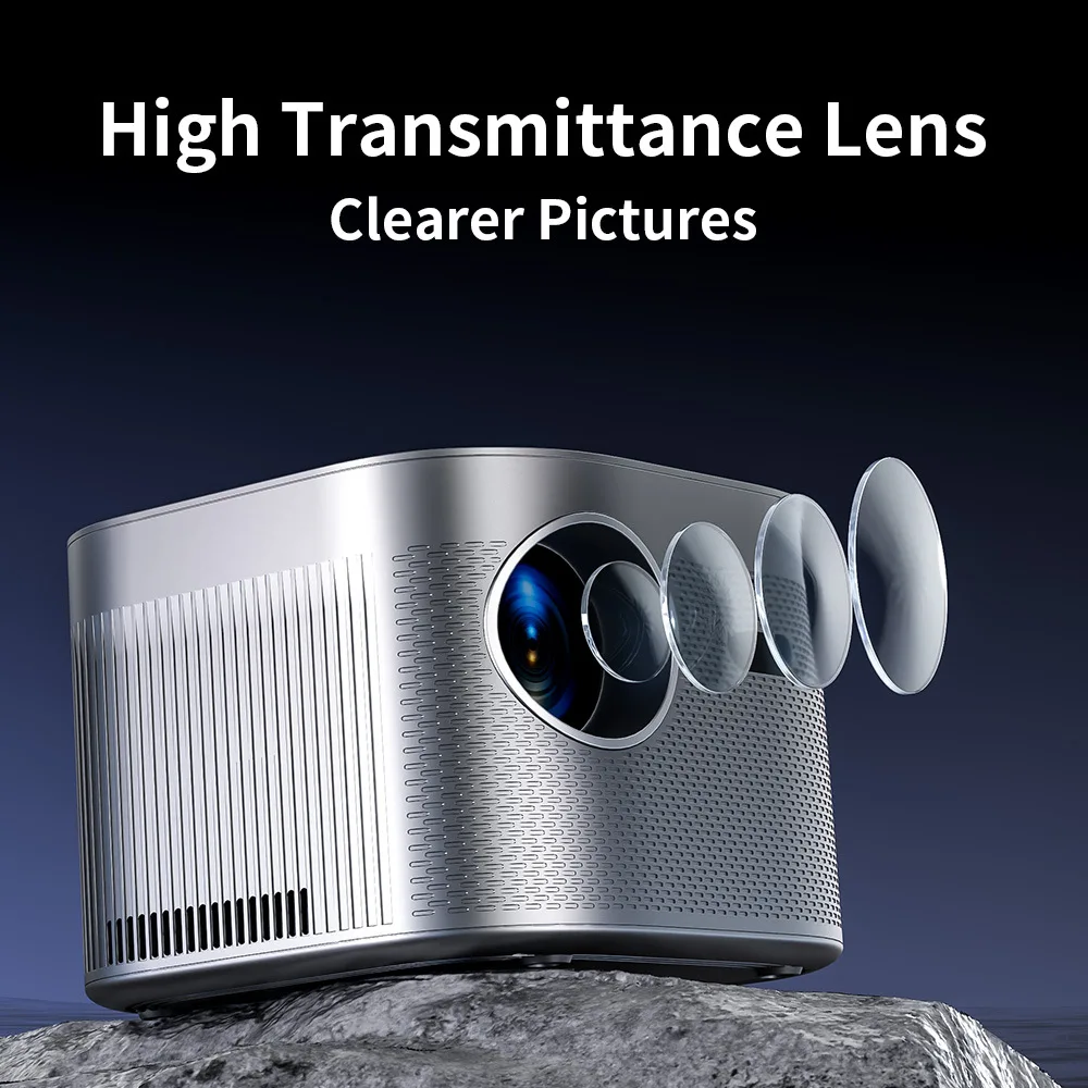 Proyector doméstico Android 11, alta definición, 4K, 2G, 5G, banda Dual, totalmente sellado, LED, suministro transfronterizo de comercio exterior