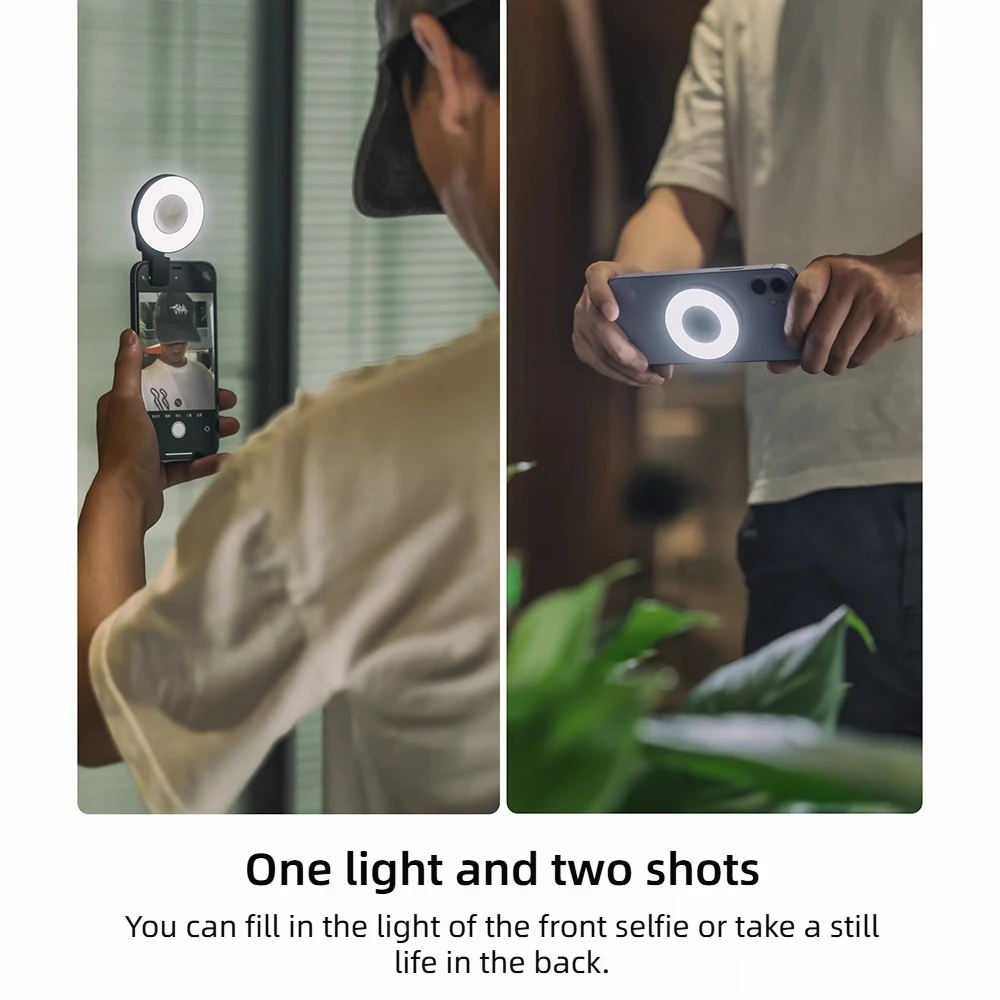 Luz de relleno LED magnética, lámpara brillante portátil ajustable para teléfono móvil inteligente, transmisión web en vivo, Selfie, accesorios para iPad