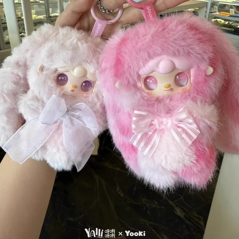 Nuovo autentico Yooki Hopping Bunny Series Blind Box Vinile Peluche Moda Ciondolo Decorazione Portachiavi Bambola Scatola misteriosa Giocattolo Regali per ragazze