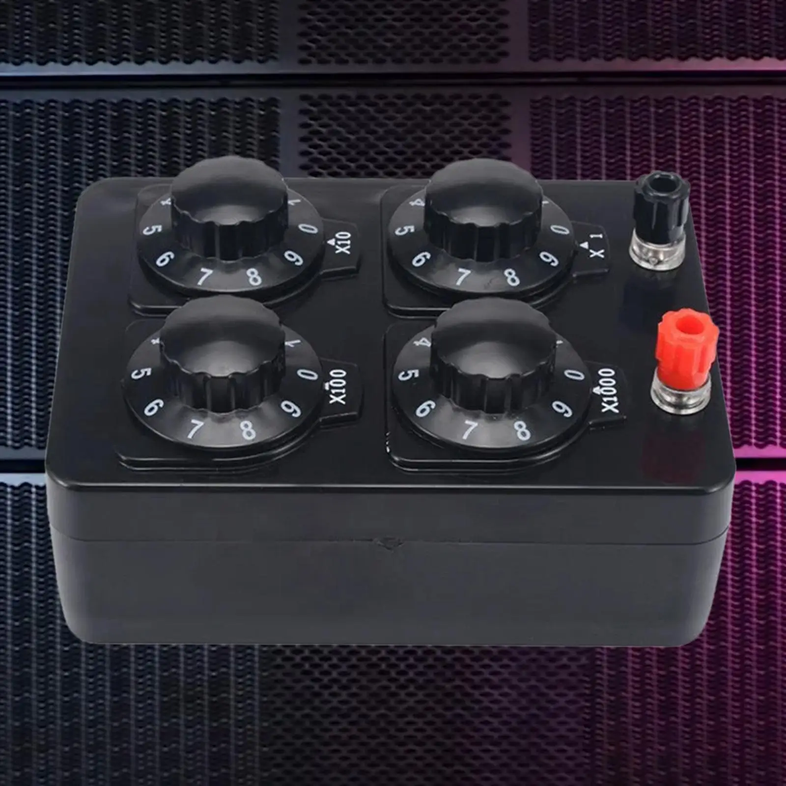 10進抵抗計,プロの可変抵抗ボックス,キッチン,教育,教室,電気学習用,0-9999オーム