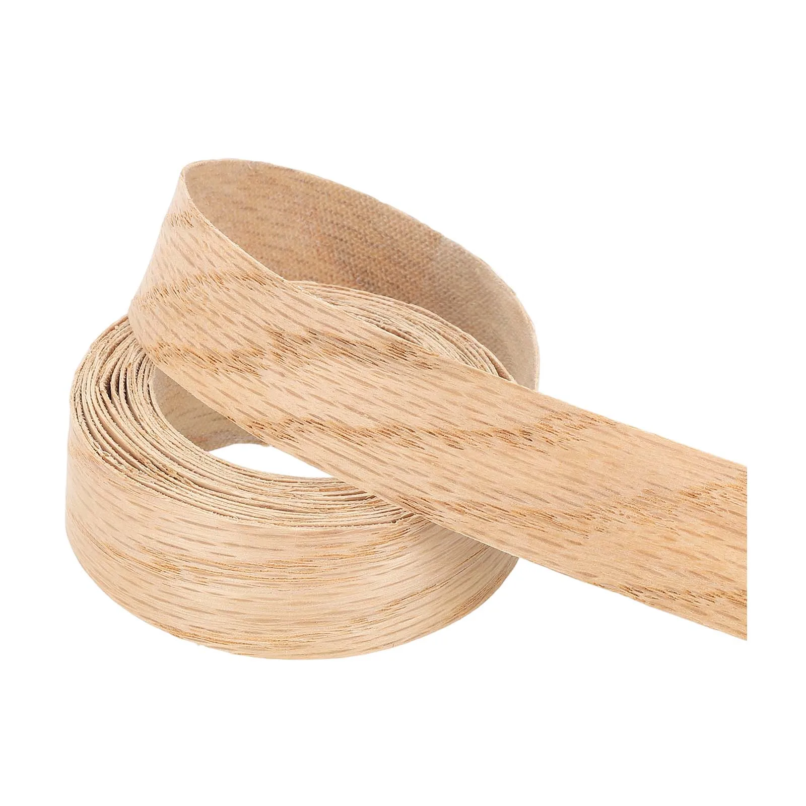 Red Oak Edge Banding Wood Veneer Tape Pre-glued Flexible Plywood Edge Banding with Hot Melt Adhesive for Furniture Restoration