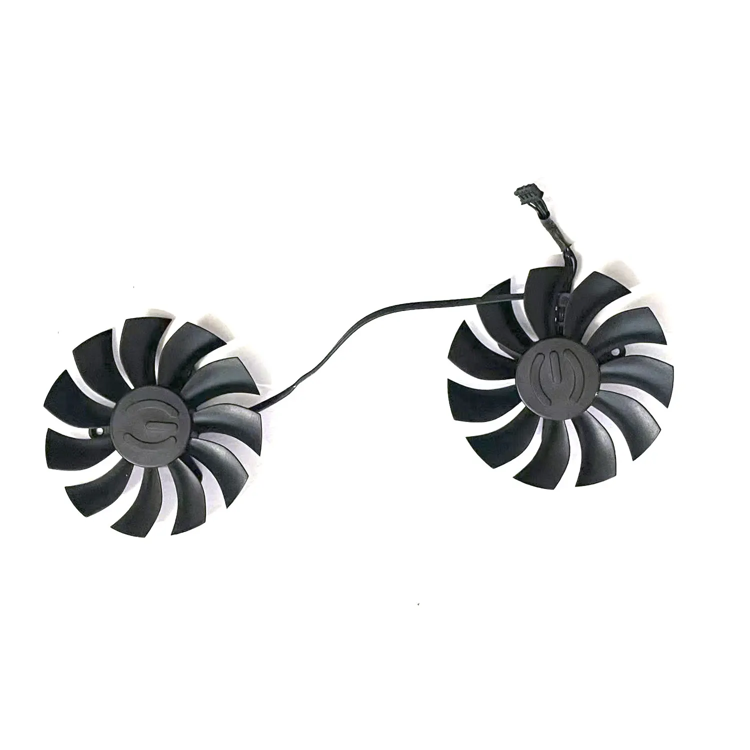 New PLA09215B12H 4PIN DC 12V 0.55A GTX1070 GPU fan suitable for EVGA Gtx 1080 1070 1060 980 970 960 950 graphics card fan