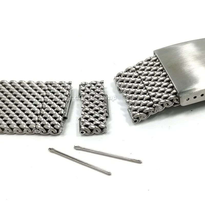 남녀공용 금속 스트랩, 스테인레스 스틸 밴드, 밀라노 손목 밴드, 퀵릴리즈 팔찌, 범용 교체 벨트, 20mm, 22mm