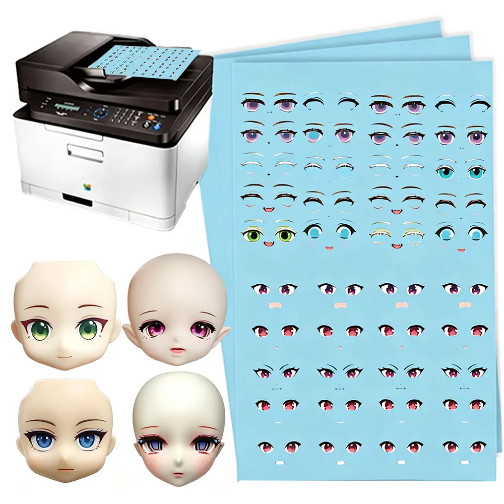 Hochwertiges blaues Papier für Displays, weißes A4 klares transparentes Laser-Wasserschiebe-Transferpapier zum Drucken – Detail 5