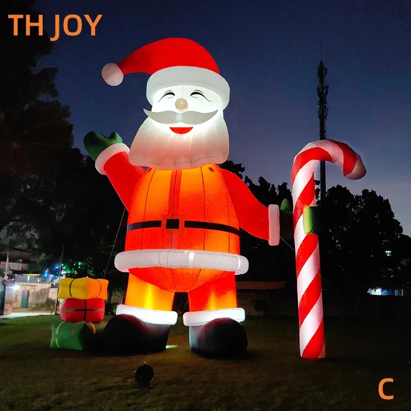 

fast air shipping,8m 26ft high outdoor giant Christmas santa claus, Xmas Decorations Blow Up Santa Claus cartoon for Christmas