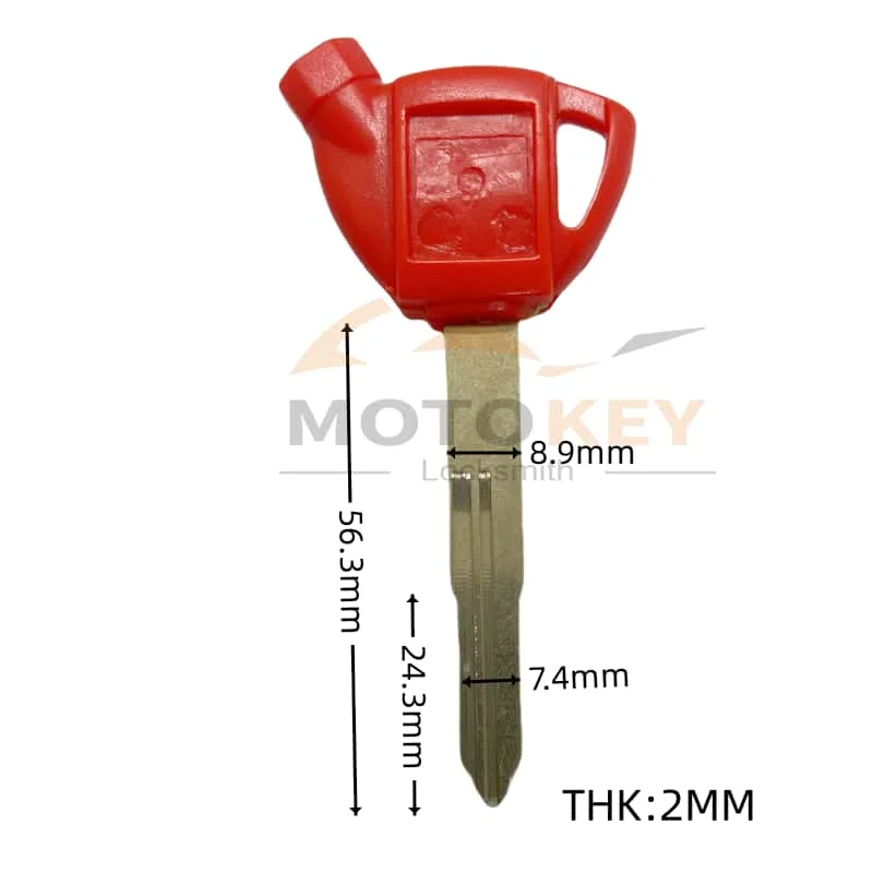 Motorcycle Keys For Suzuki magnet anti-theft lock An200 An250 An400 AN650 Burgman An125 Motorcycle Detachable chip key