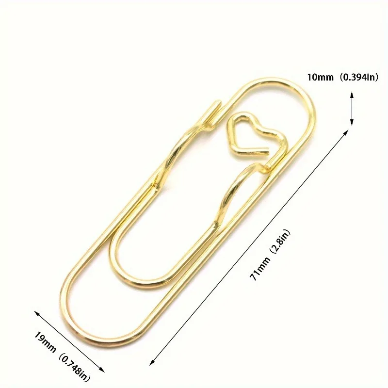 4 Multifunctional Pen Clip Pen Hanging Love Paper Clip Pen Button Notebook Accessories Fixed Seat Pen Clip