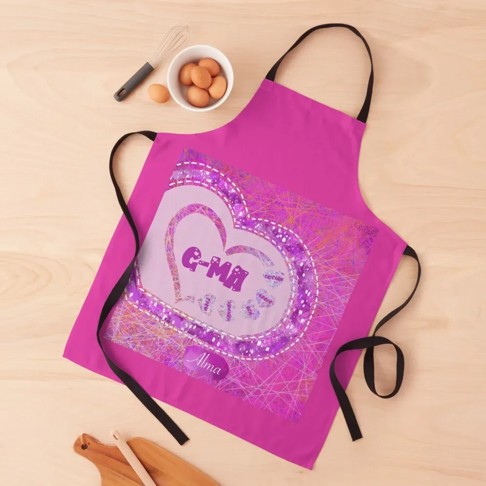 

For G-ma Apron Bib For Kitchen home women Apron