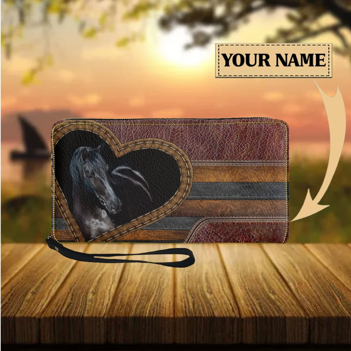 

Custom you name 3D Animal Design Women Wallet Female Purse Zipper Multifunction Luxury Designer Ladies Card Holder Woman Casual