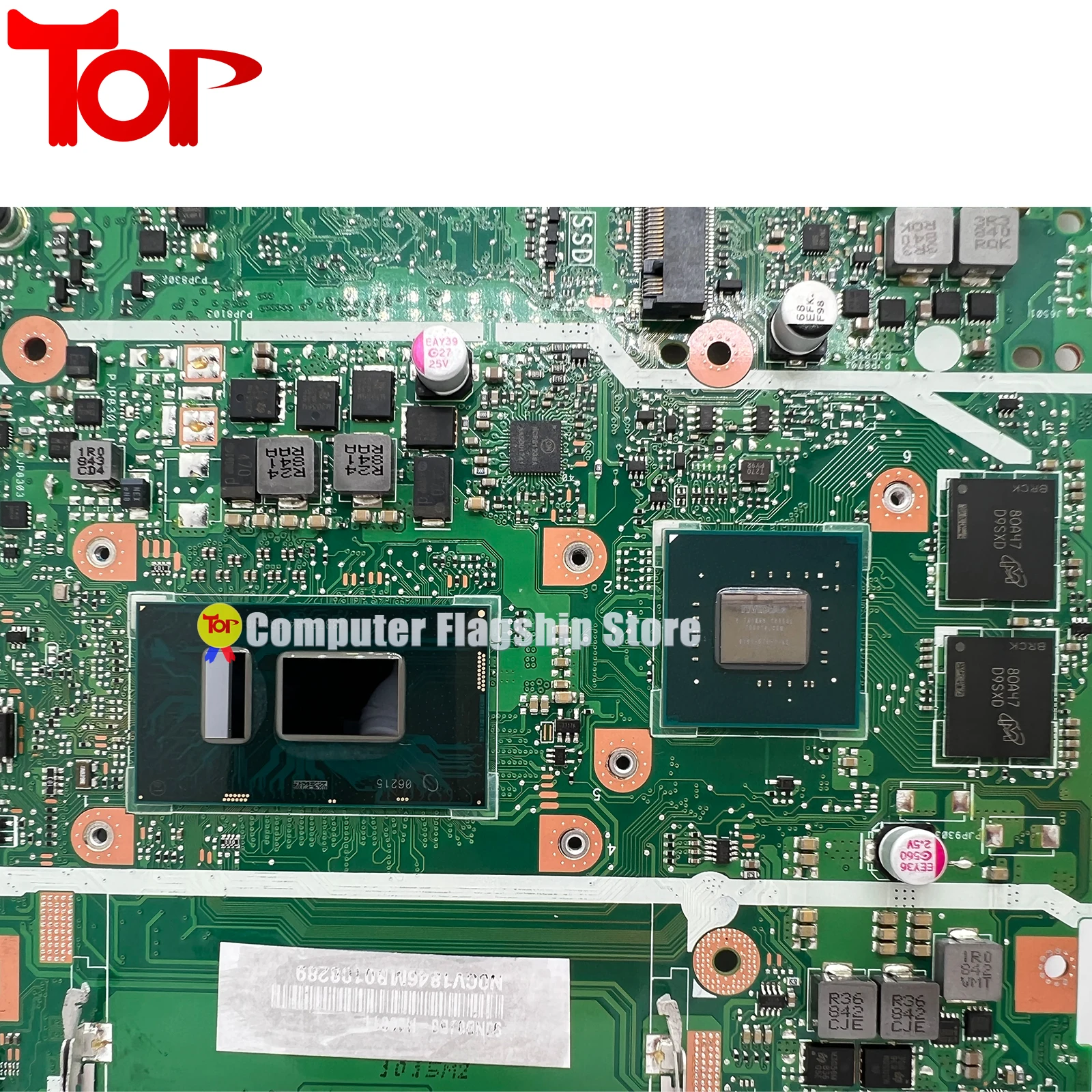 X507ubr Laptop-Motherboard für asus x507ub x507uf x507u x507ua x507uar y5000u Mainboard gt920 mx110 mx130 i3 i5 i7 100% funktions fähig