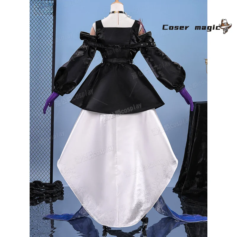 게임 Arknights Highmore 코스프레 의상 유니폼 할로윈 카니발 파티 크리스마스 역할 놀이 의류 의류