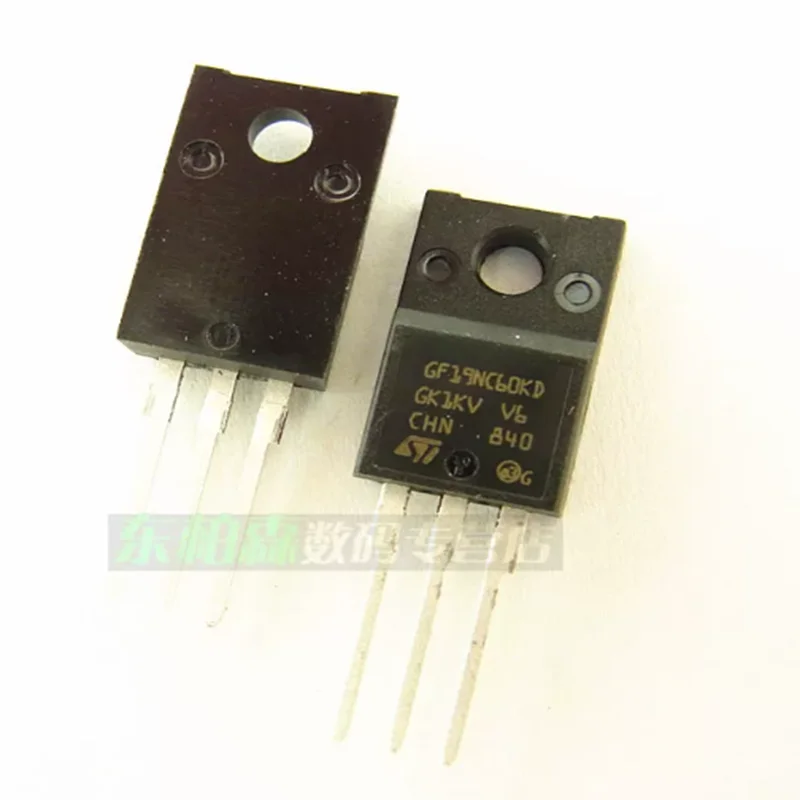5PCS-20PCS STGF19NC60KD TO220F 600V 20A GF19NC60KD High-performance NPN IGBT (Insulated Gate Bipolar Transistor)