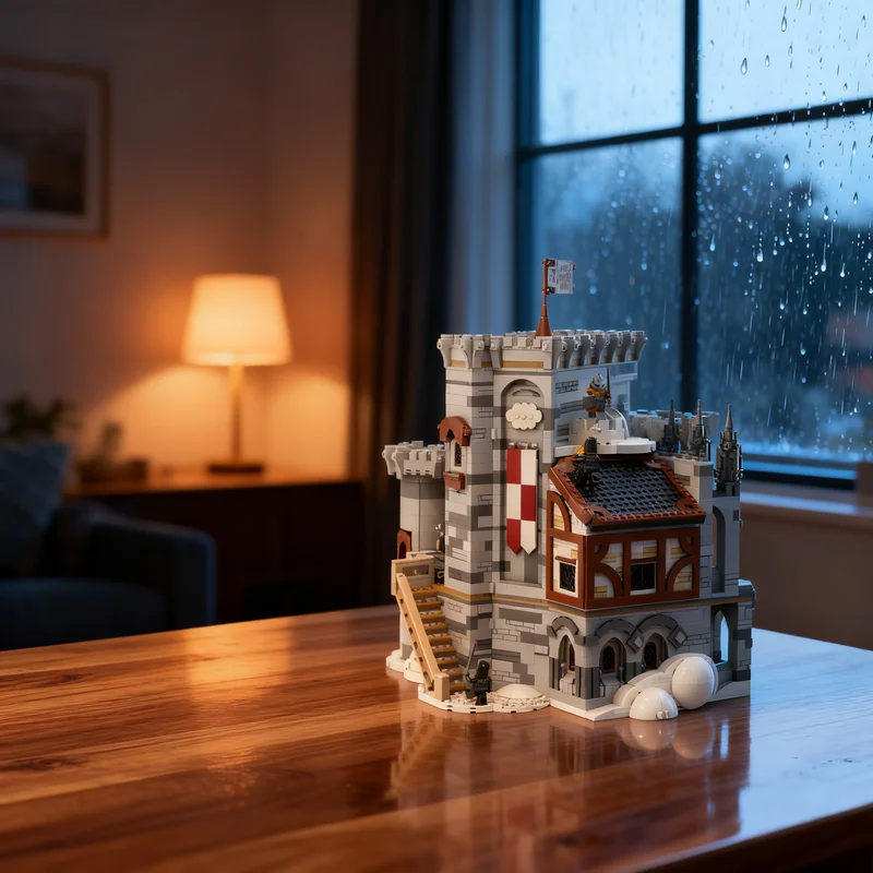 

3996pcs MOC Cloud Kingdom Castle Model Building Blocks Construction Christmas Gifts Toy Creative DIY Idea Education Brick Kids