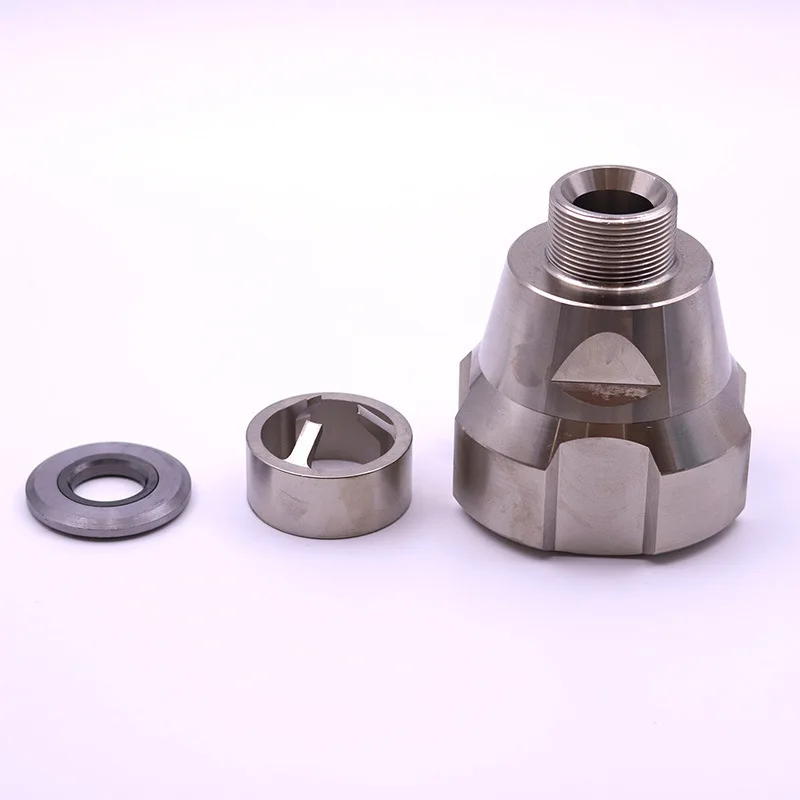 For putty machine lower cylinder alloy lower ball cage puttysprayer GH833 alloy intake valve