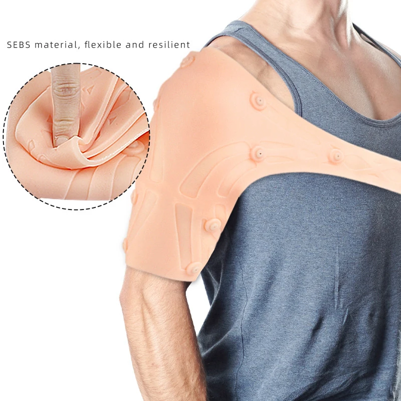 Magnetic Shoulder Support Stability Brace For Men And Women Orthosis Shoulder Compression Wrap Sleeve For Joint Pain Relief