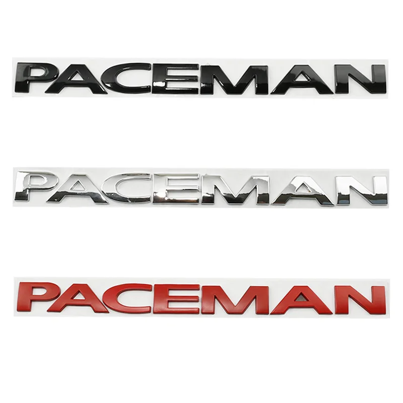 3D Metal Car Sticker Rear Trunk Letters Logo Decals For Mini Paceman R61 R65 F56 Badge Emblems Styling Parts Accessories