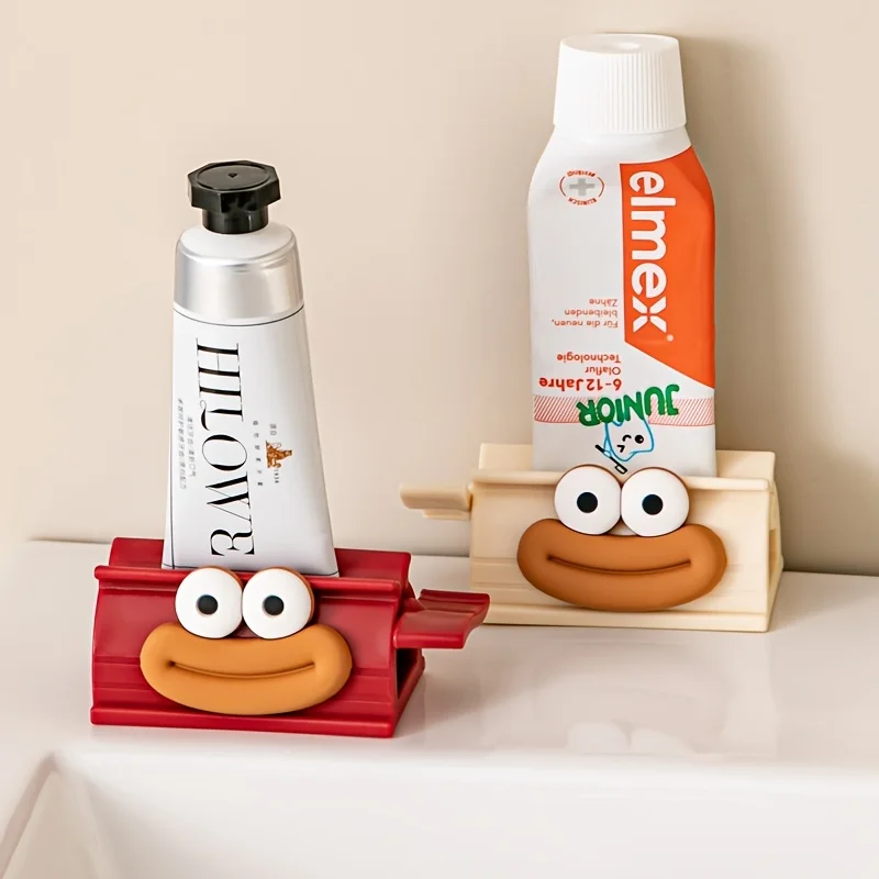 Manual Toothpaste Squeezer Cartoon-themed Oral Care Aid Portable and Requires No Power Source