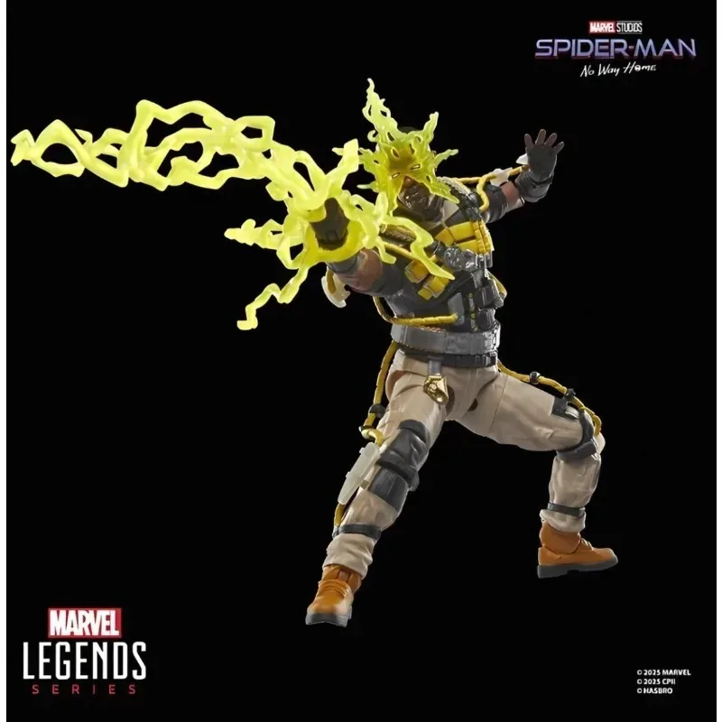 Hasbro Marvel Legends Series Spider-Man Electro Action Figure Collectible Model Toy Gift view 4