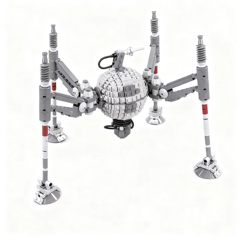 

756PCS MOC Space Battle Movie Homing Spider Droid Model Custom Puzzle DIY Creative Ideas Toy Birthday Gift Spaceship Series
