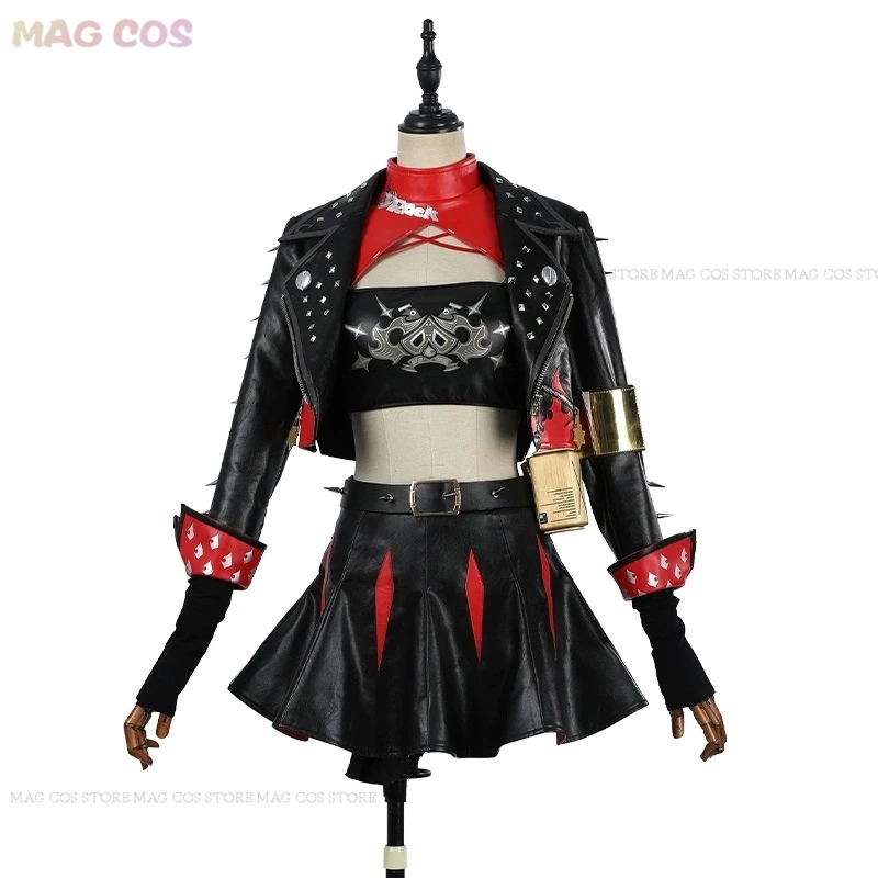 Burnice Whita Cosplay Costume Zenless Zone Zero Cosplay Wig Cute Girls Outfit Anime Cosplay Woman Clothes Carnival Sexy Uniforms