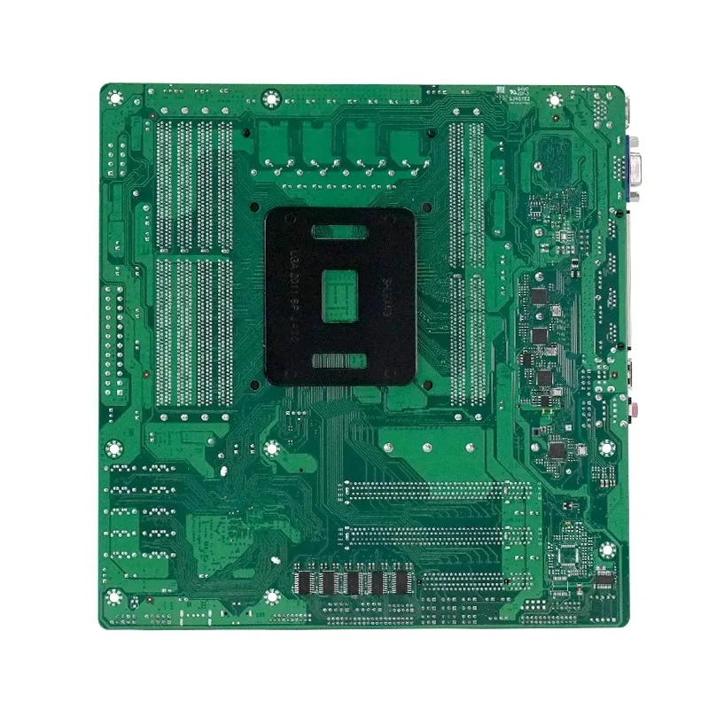 C612 Xeon E5 NAS Scheda Madre 10 SATA 4*2.5G Porta LAN LGA2011 2xM.2 4 Canali 6 * DDR4 DIMM Con Supporto PCIE E5 2680V4 PC FAI DA TE