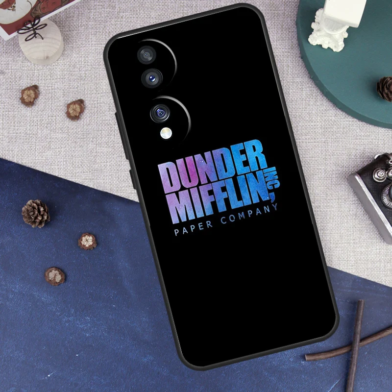 Dunder Mifflin The Office Phone Case For Honor 90 Magic 5 Lite 70 50 Honor X8 X6 X7 X9 a 9X 8X Magic 5 Pro Back Cover