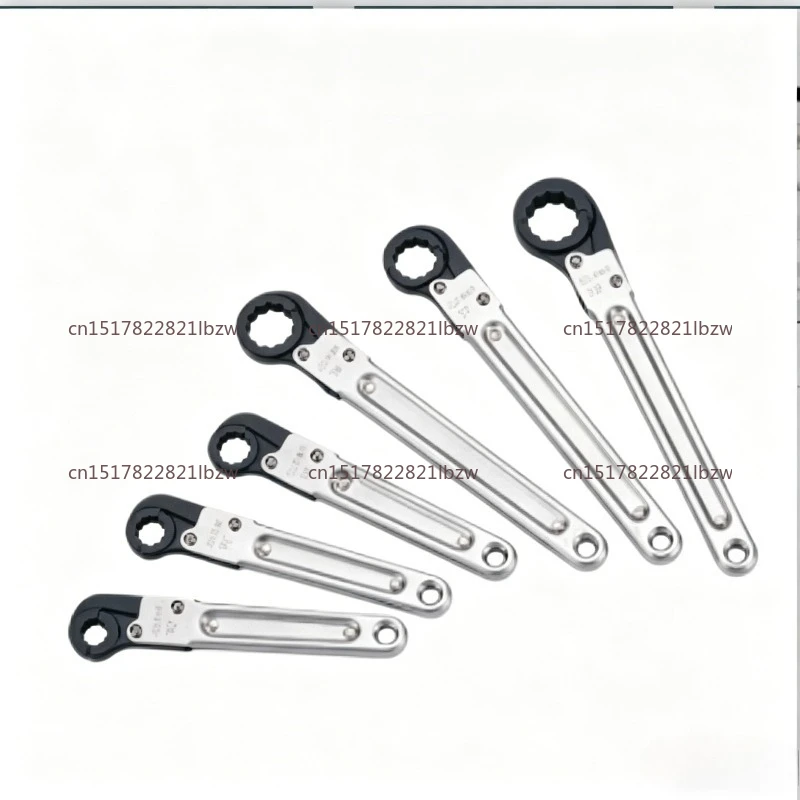 Ratchet Oil Pipe Wrench Auto Ratcheting Box End Quick Wrench Ratcheting Open End Oil Pipe Wrench