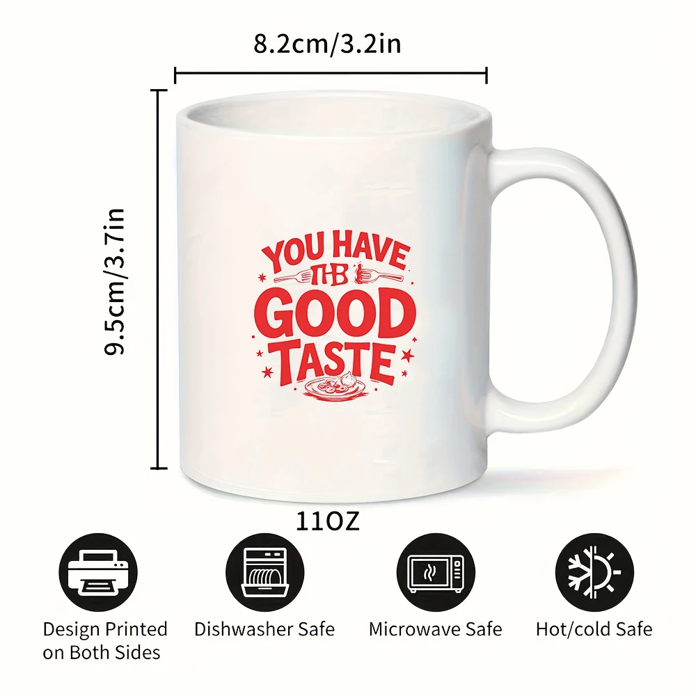 Mug 11oz + Cangkir Merah Bergaya + Cangkir Minuman Anak + Hadiah Natal + Cangkir Kantor Keluarga