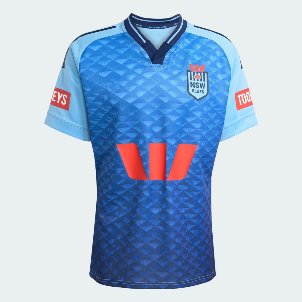 New style 2025 2026 NSW Blues State of Origin rugby Jersey